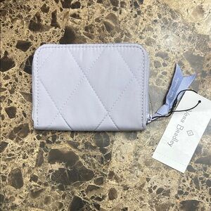 Vera Bradley Quilted Wallet in Soft Lavender